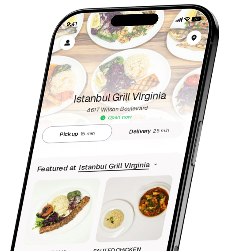 Istanbul Grill Virginia app preview