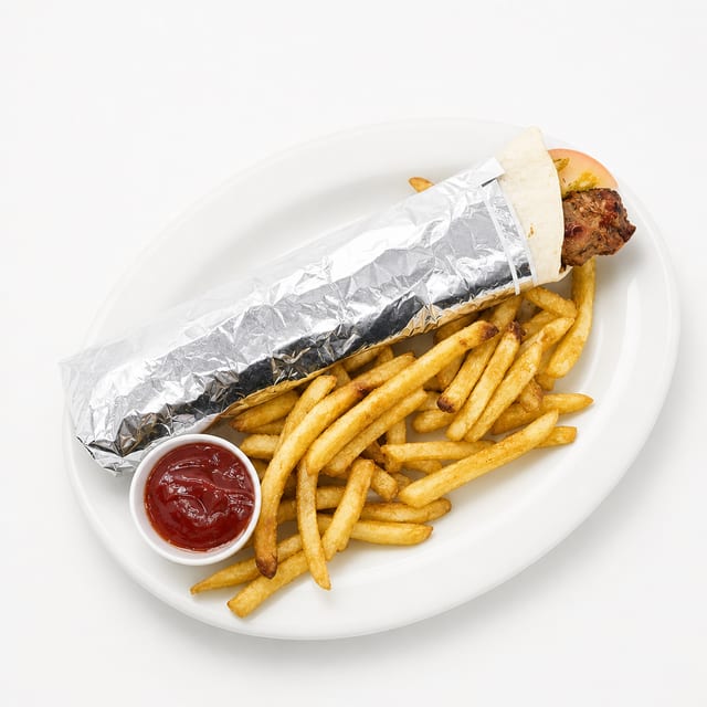 Chicken Shish Wrap.