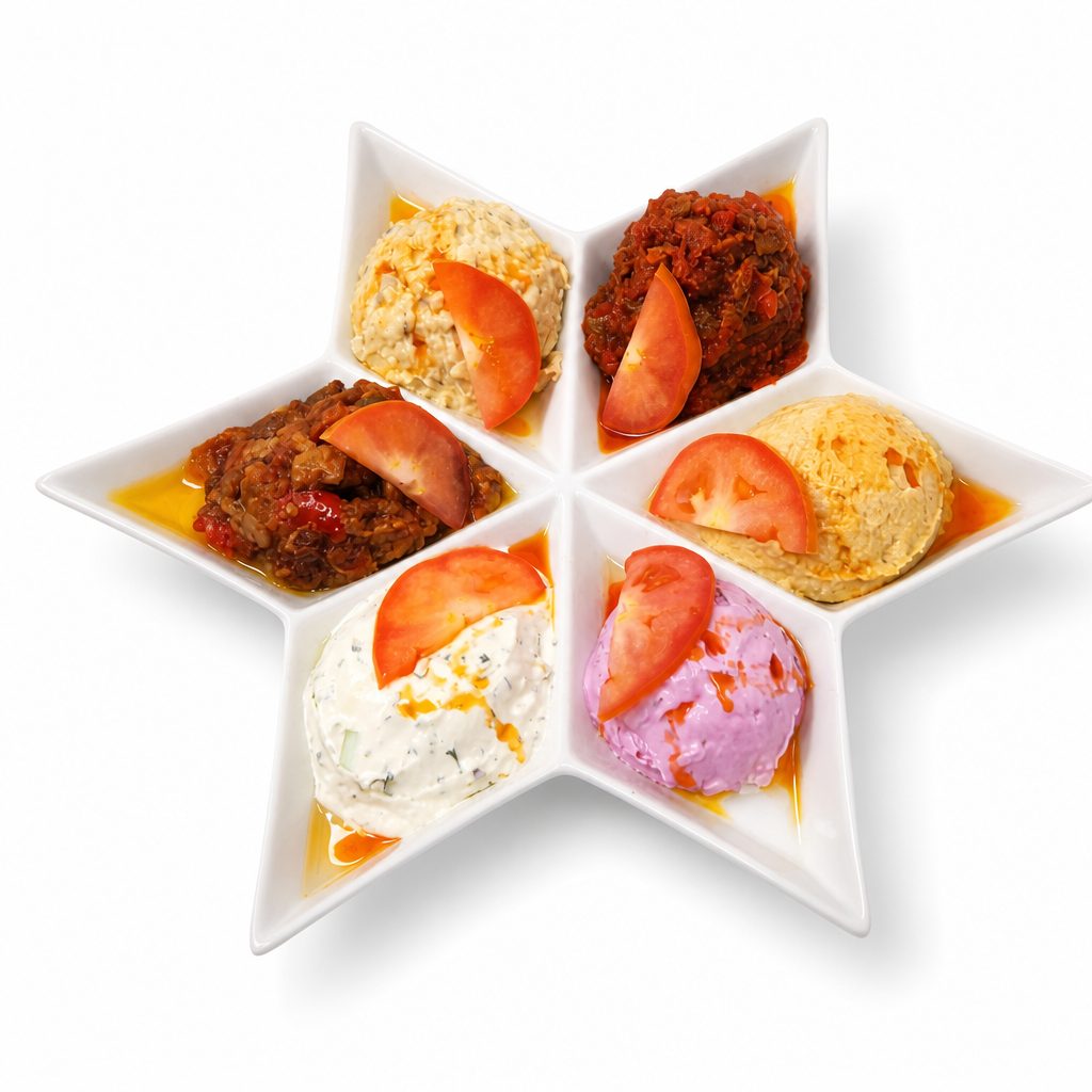 Mixed Cold Mezze Platter.