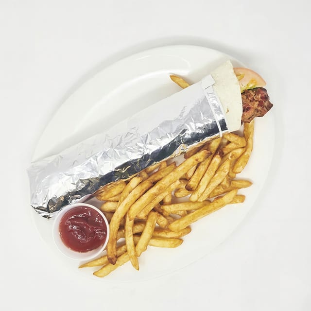 Chicken Shish Wrap.