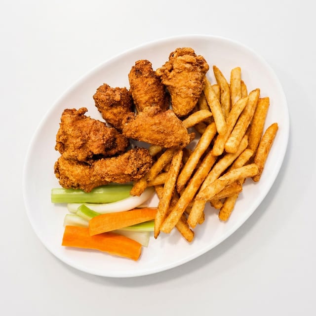 FRY CHICKEN WINGS (7PC).