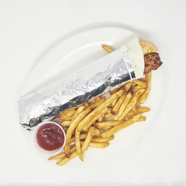 Chicken Adana Wrap.