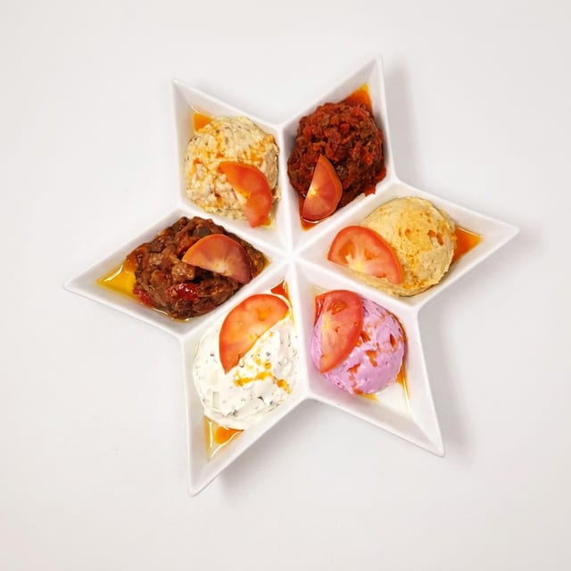 Mixed Cold Mezze Platter.