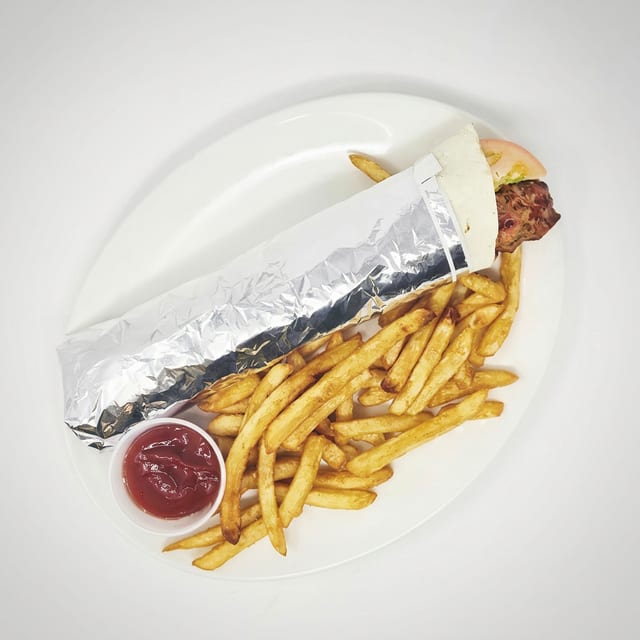 Falafel Wrap.