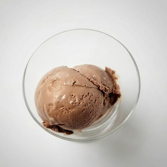 Chocolate Ice Cream.