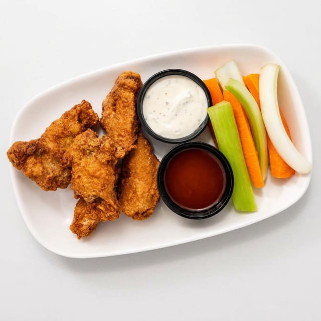 FRY CHICKEN WINGS (5PC).